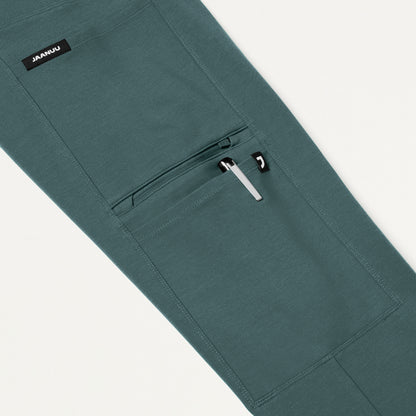Perri UltraSOFT™ Yoga Scrub Pant - Alpine Green