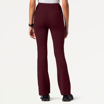 Perri UltraSOFT Yoga Scrub Pant - Burgundy