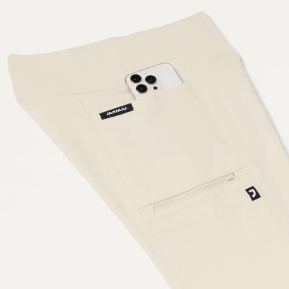 Perri UltraSOFT Yoga Scrub Pant - Birch