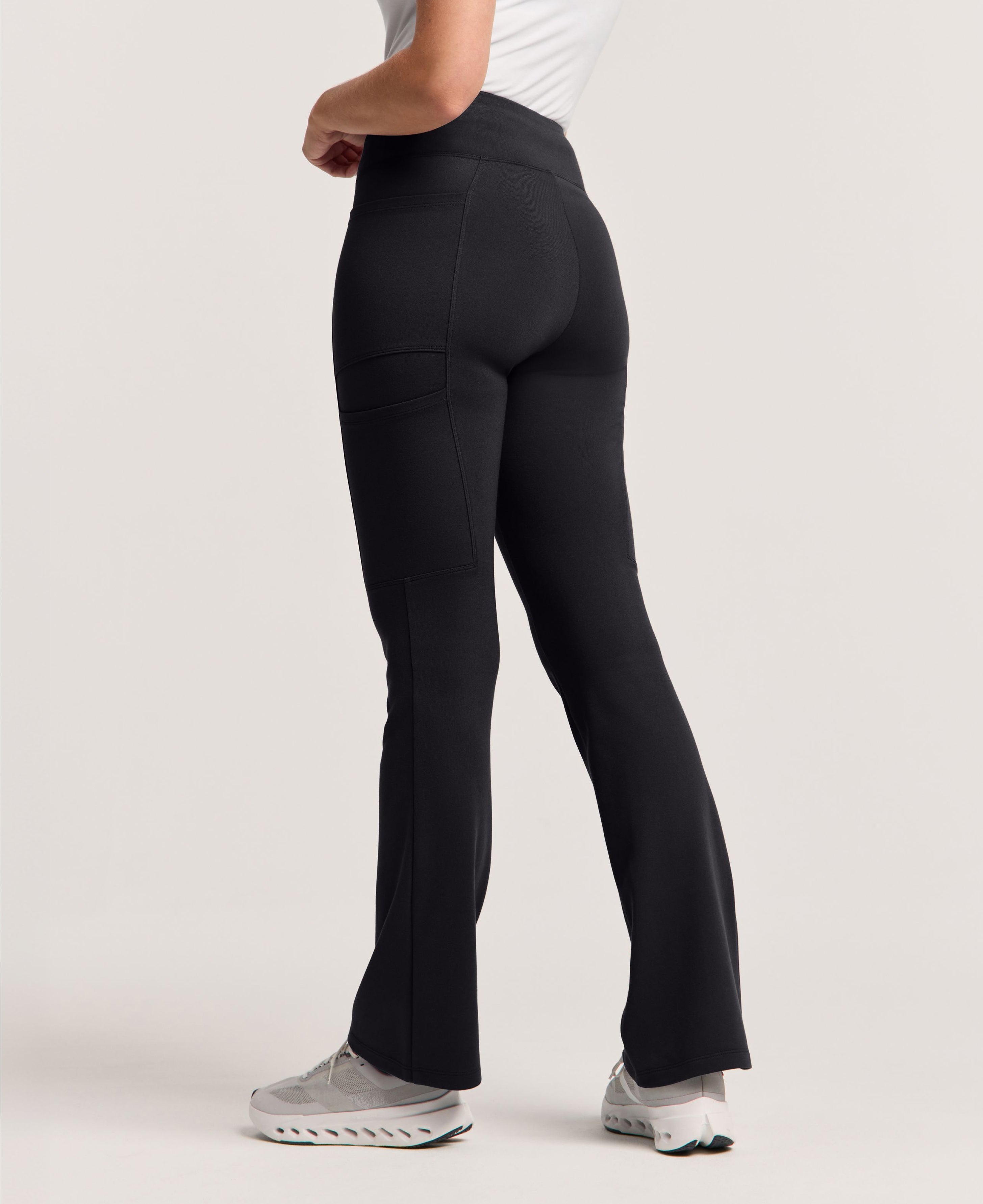 Jaanuu Perri Yoga Scrub Pant in Black, product photo 3 of 6