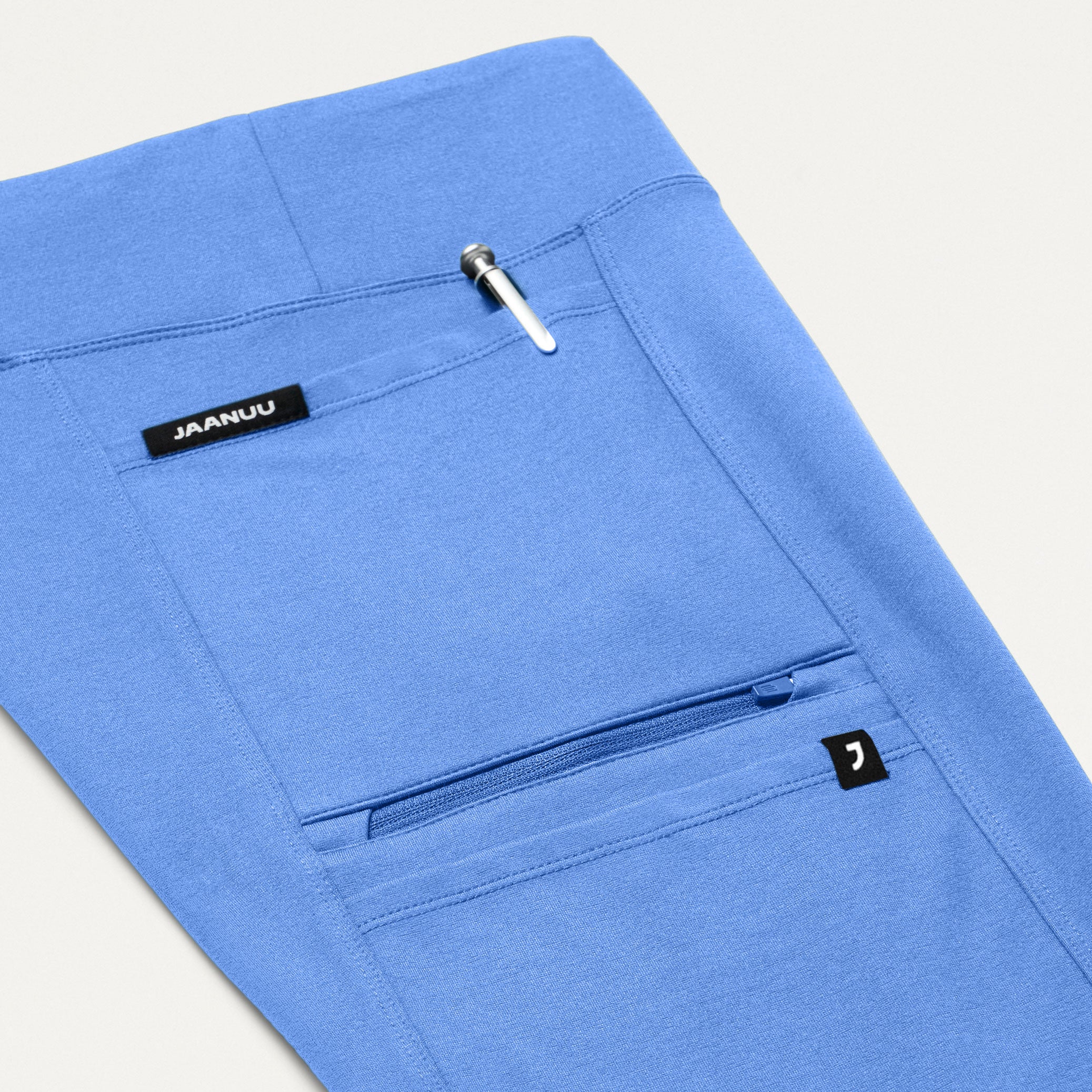 SYSORUS シソラスパンツ36ブルー Perri UltraSOFT Yoga Scrub Pant - Ceil Blue – Jaanuu