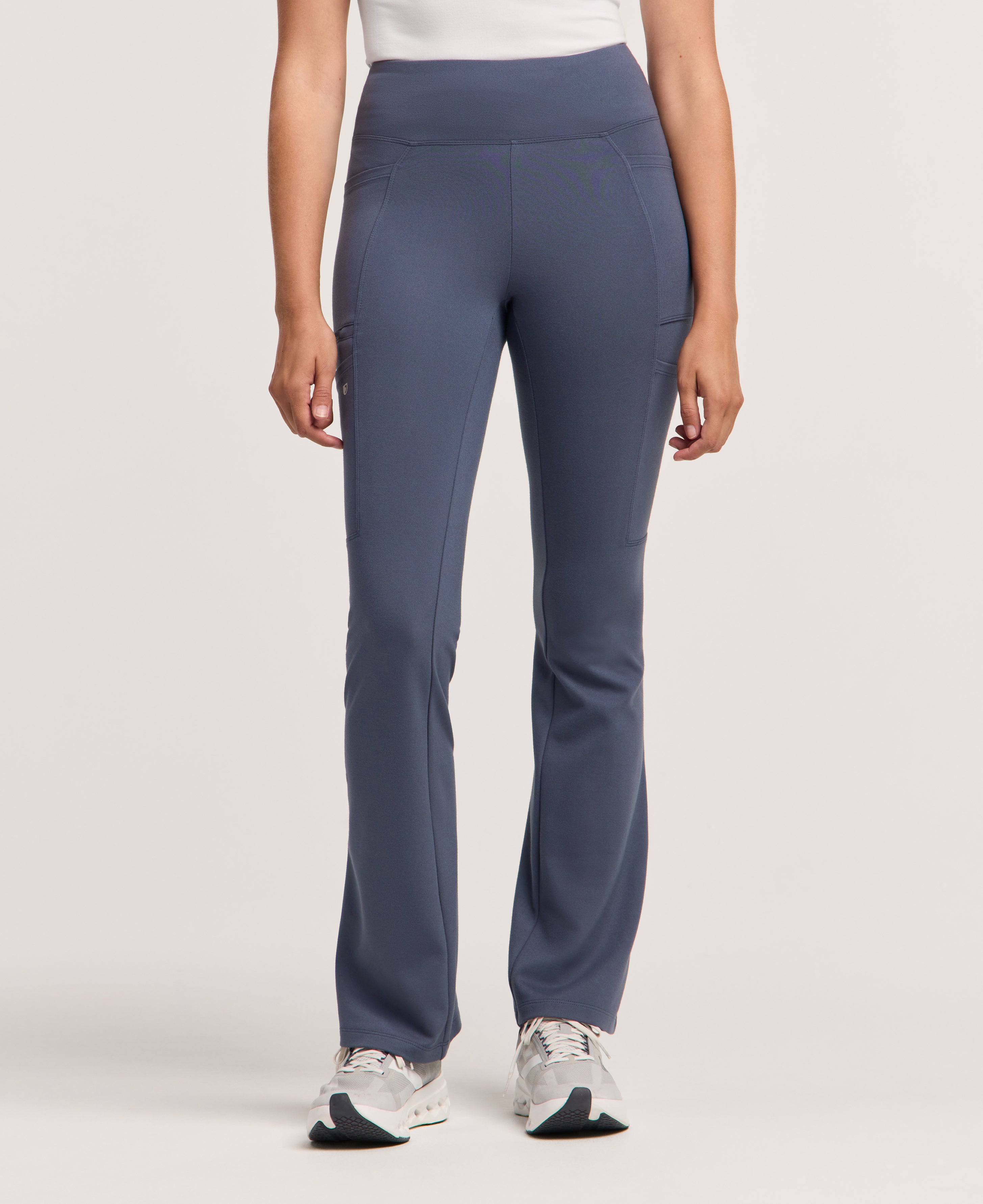 Jaanuu Perri Yoga Scrub Pant in Carbon Gray, product photo 1 of 6