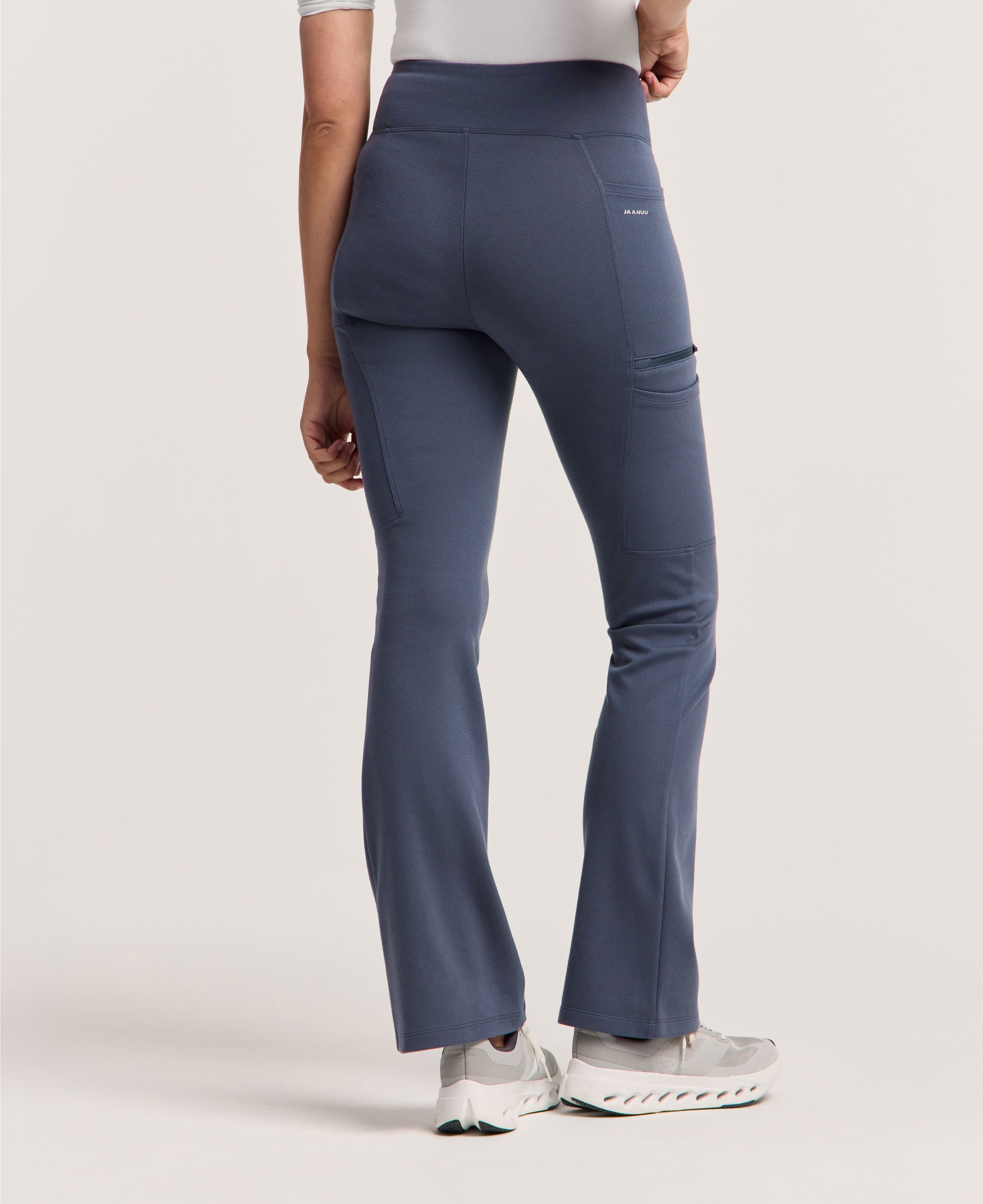 Jaanuu Perri Yoga Scrub Pant in Carbon Gray, product photo 3 of 6