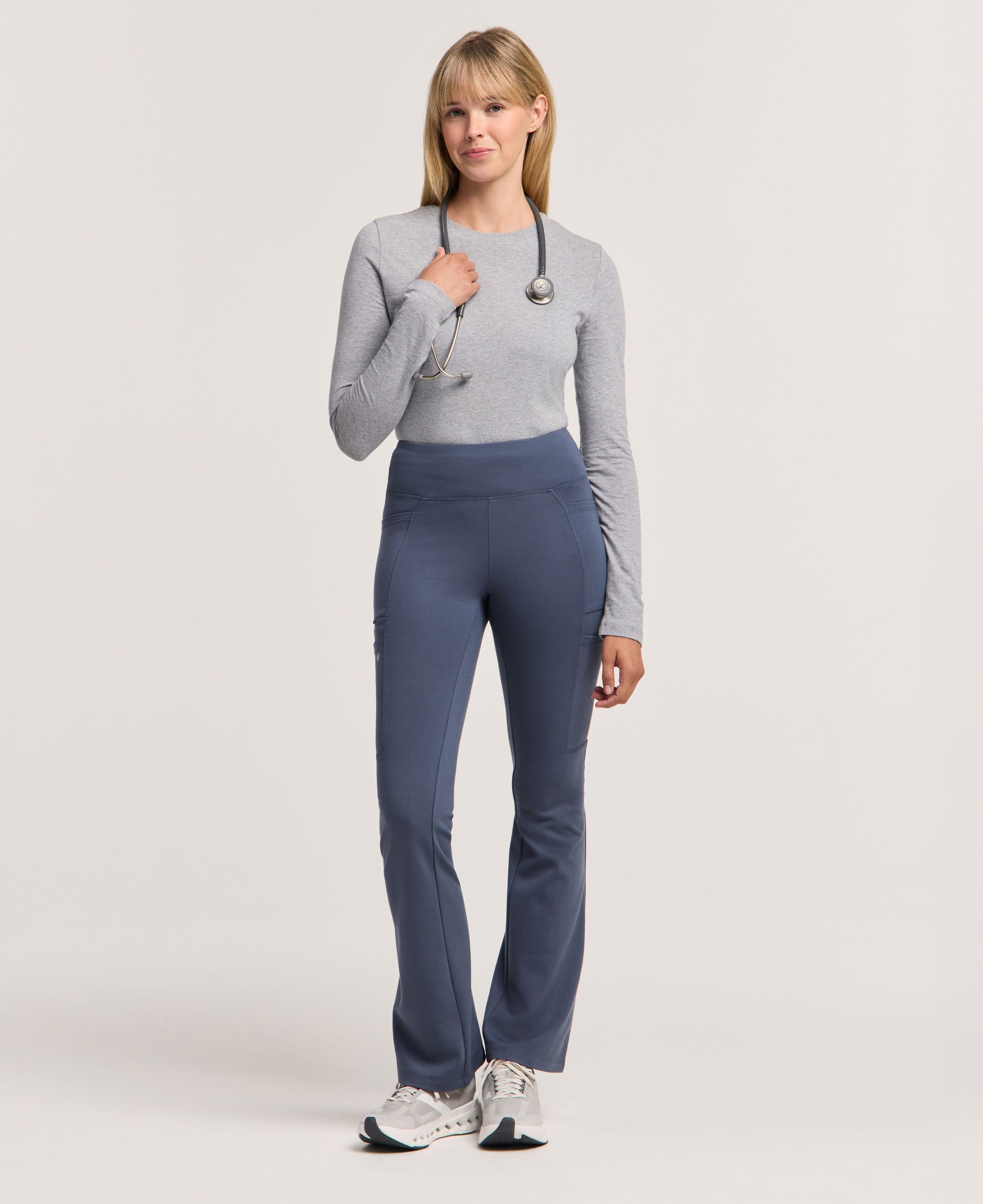 Jaanuu Perri Yoga Scrub Pant in Carbon Gray, product photo 6 of 6