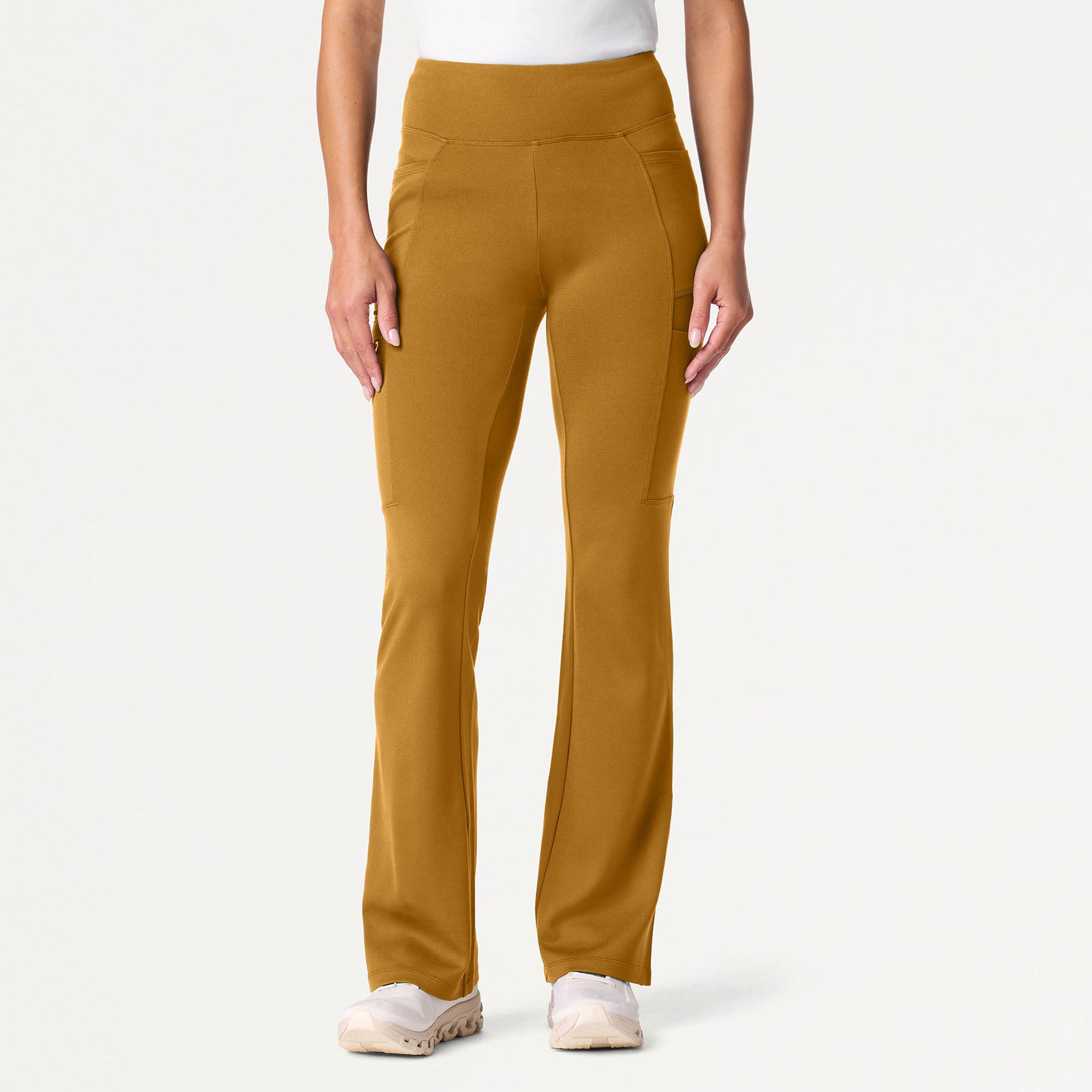 Perri UltraSOFT Yoga Scrub Pant - Cider