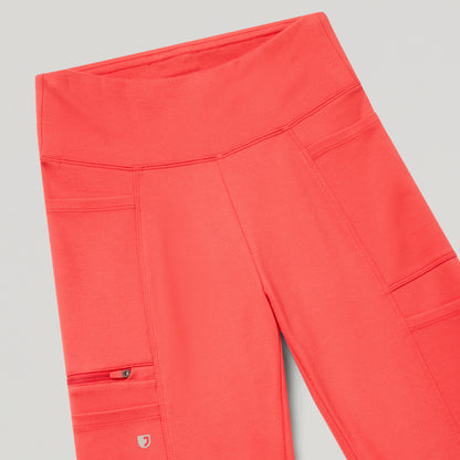 Perri UltraSOFT™ Yoga Scrub Pant - Coral