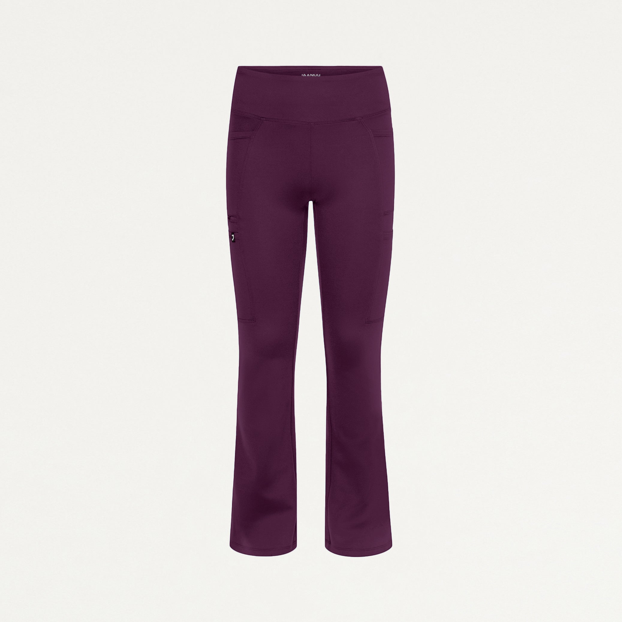 Perri UltraSOFT™ Yoga Scrub Pant - Deep Eggplant