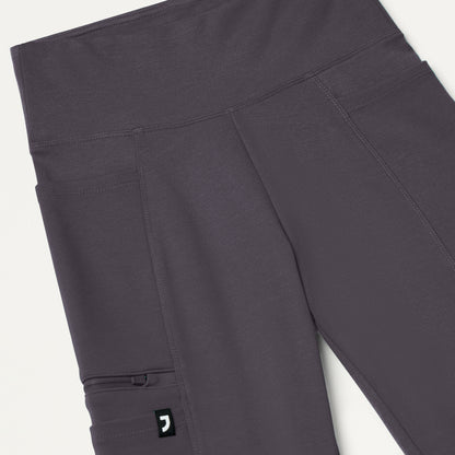 Perri UltraSOFT™ Yoga Scrub Pant - Harbor Gray