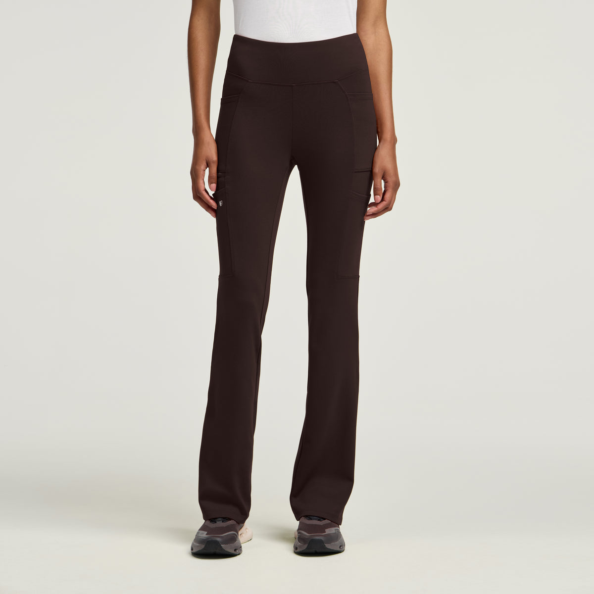 Perri Yoga Scrub Pant - Espresso