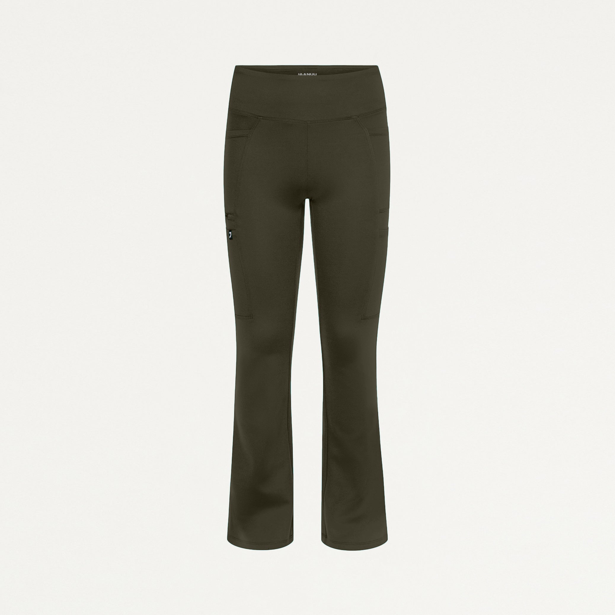 Perri UltraSOFT Yoga Scrub Pant - Deep Olive