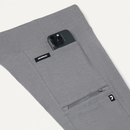 Perri UltraSOFT™ Yoga Scrub Pant - Graphite