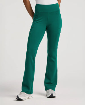 Jaanuu Perri Yoga Scrub Pant in Hunter Green, product photo 1 of 6