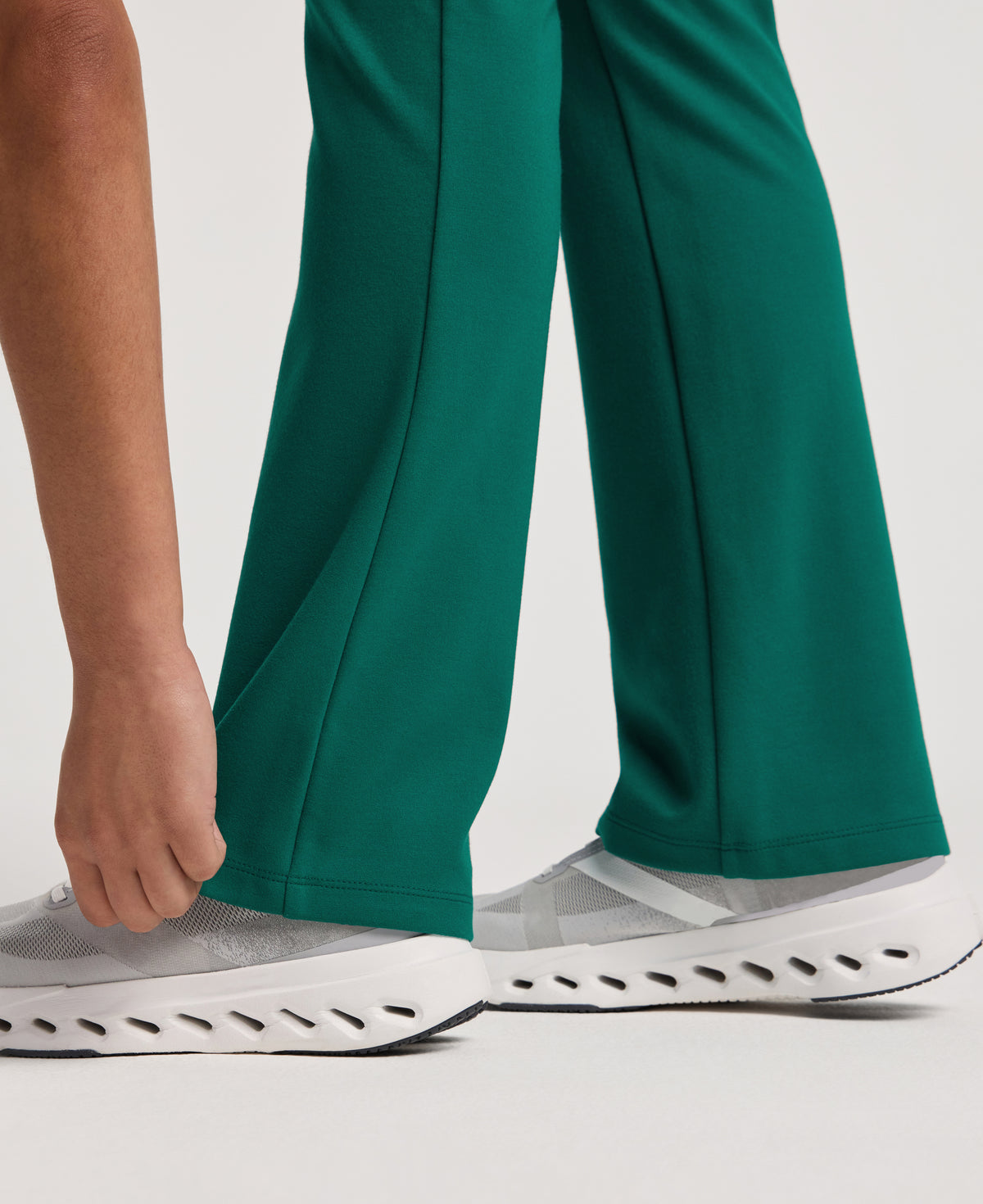 Jaanuu Perri Yoga Scrub Pant in Hunter Green, product photo 5 of 6