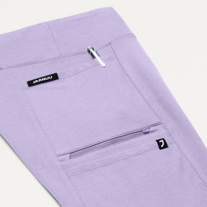 Perri UltraSOFT Yoga Scrub Pant - Lavender