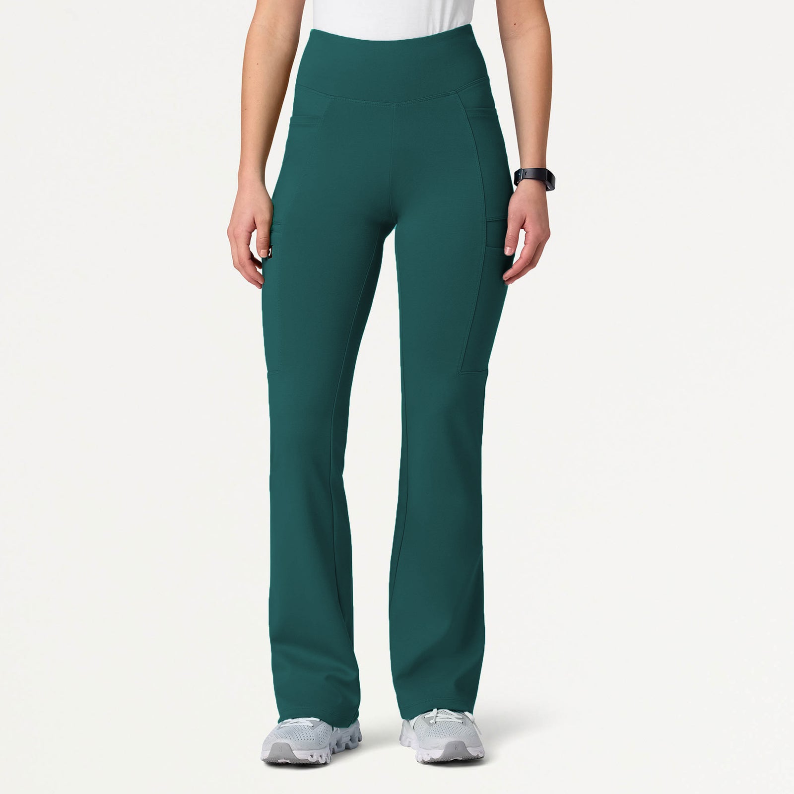Perri UltraSOFT™ Yoga Scrub Pant - Midnight Green