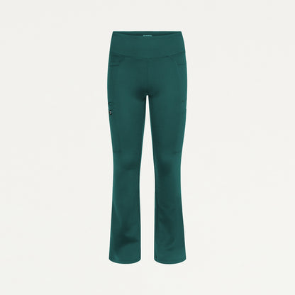 Perri UltraSOFT Yoga Scrub Pant - Midnight Green