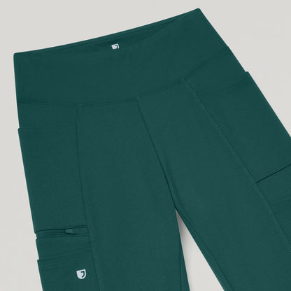 Perri Yoga Scrub Pant - Midnight Green