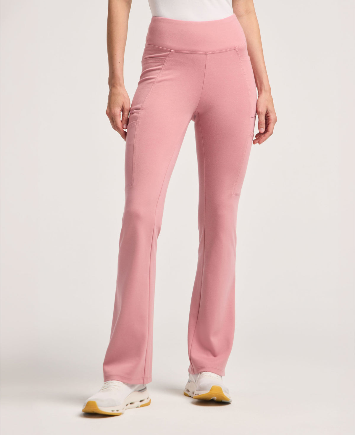 Jaanuu Perri Yoga Scrub Pant in Mauve, product photo 1 of 6