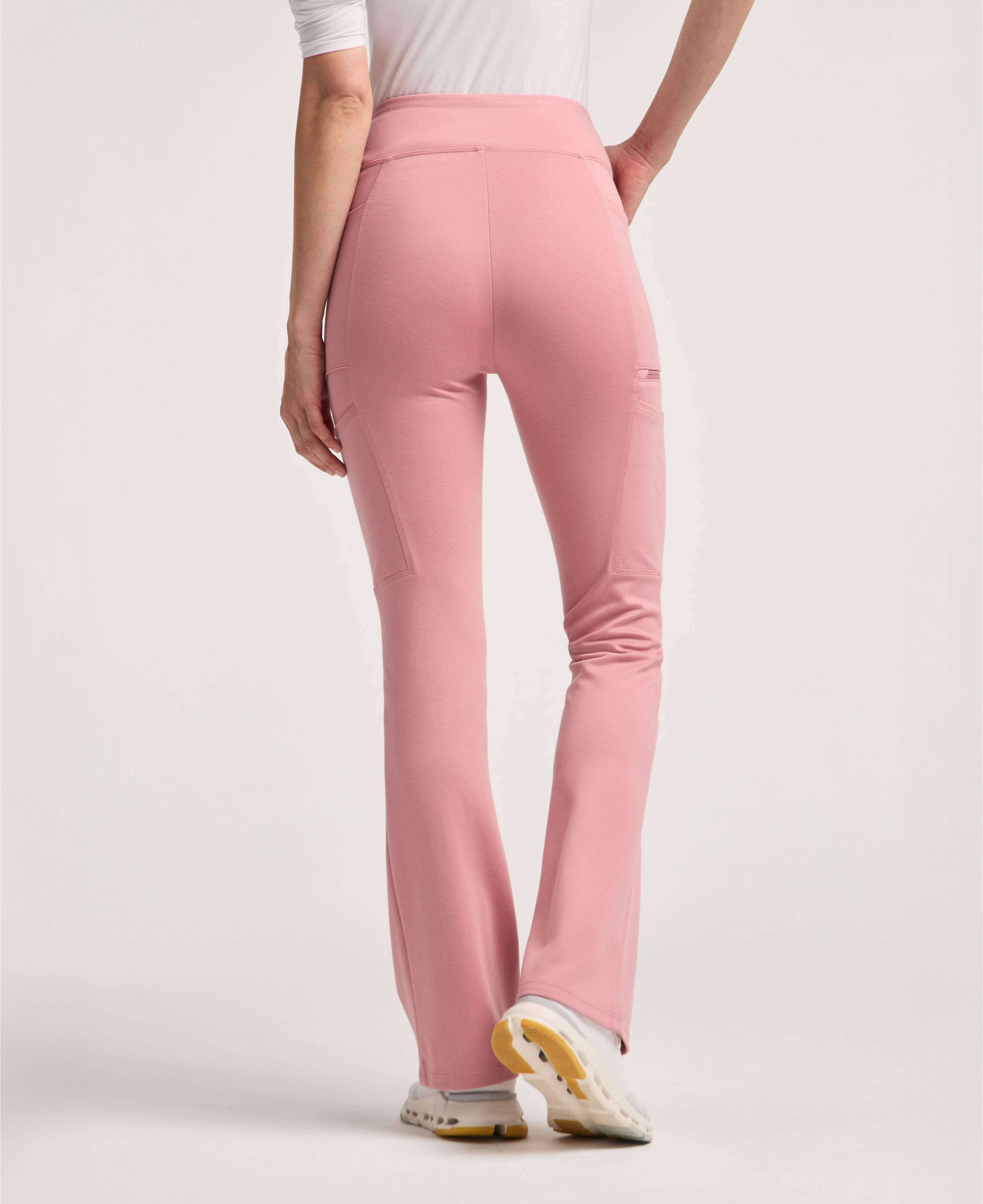 Jaanuu Perri Yoga Scrub Pant in Mauve, product photo 5 of 6