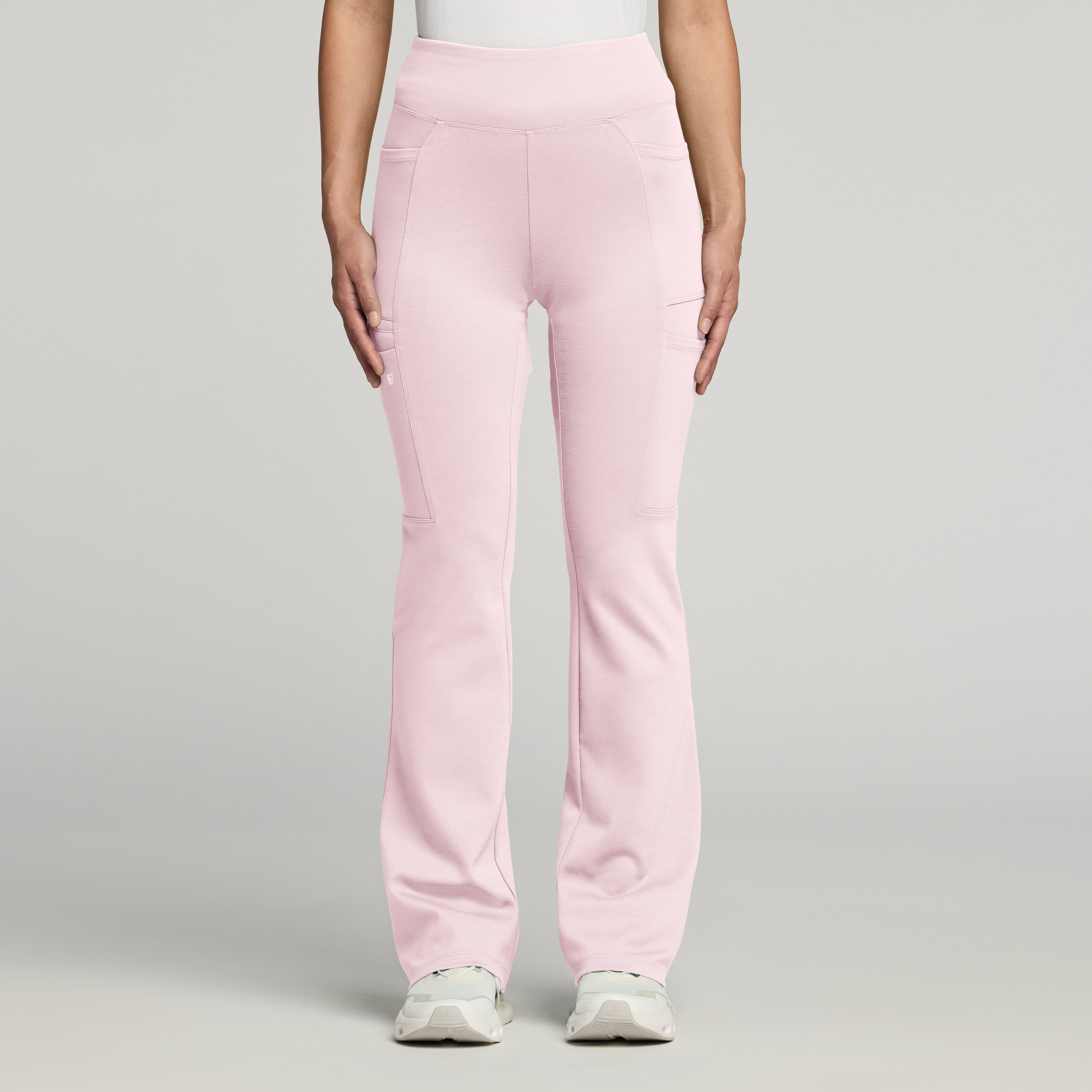 Perri UltraSOFT™ Yoga Scrub Pant - Rose Quartz
