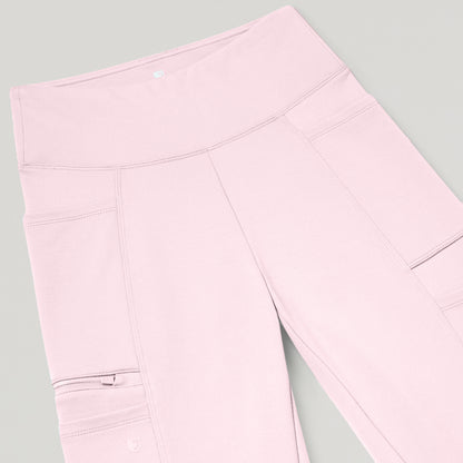 Perri UltraSOFT™ Yoga Scrub Pant - Rose Quartz