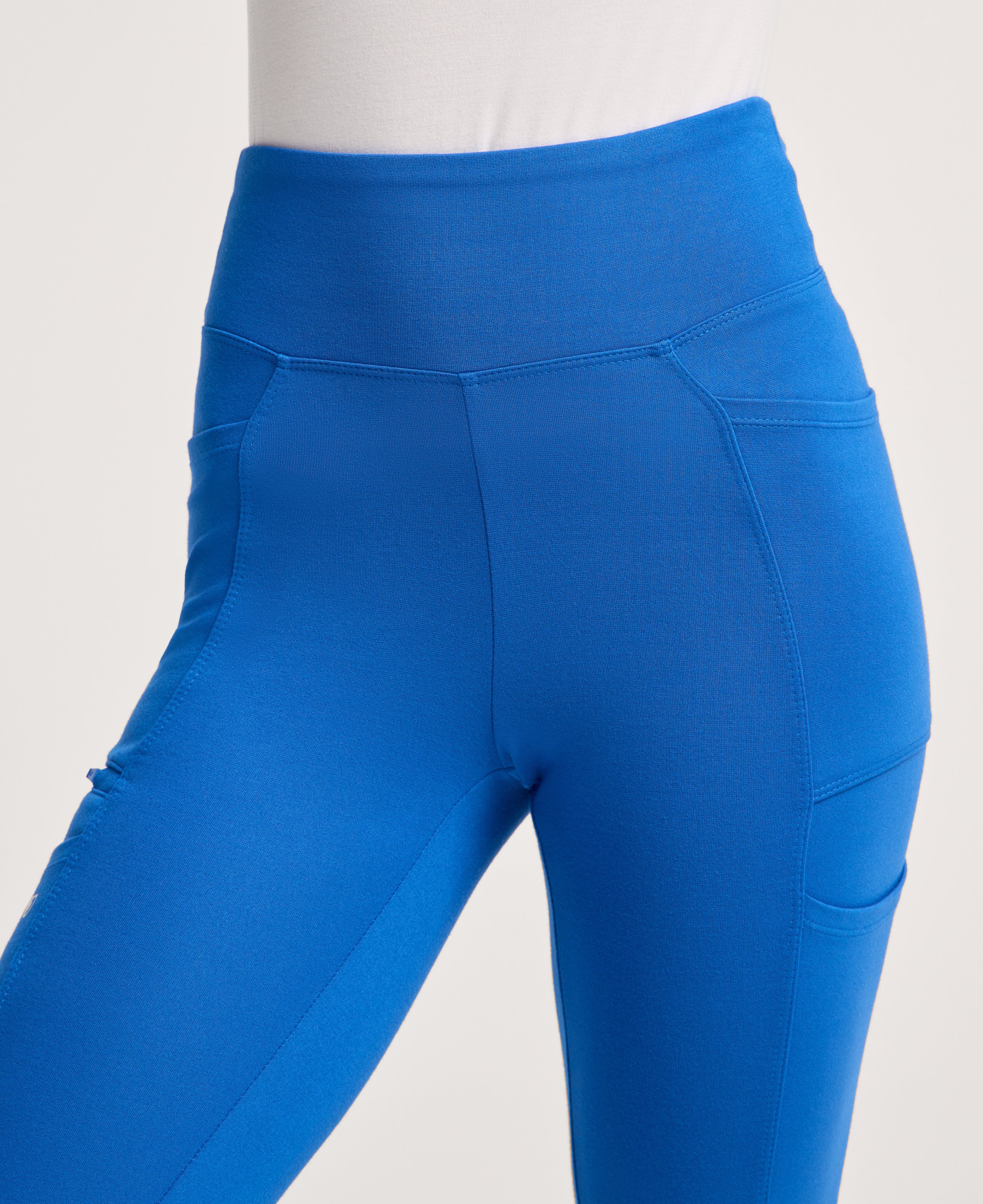 Jaanuu Perri Yoga Scrub Pant in Royal Blue, product photo 2 of 6