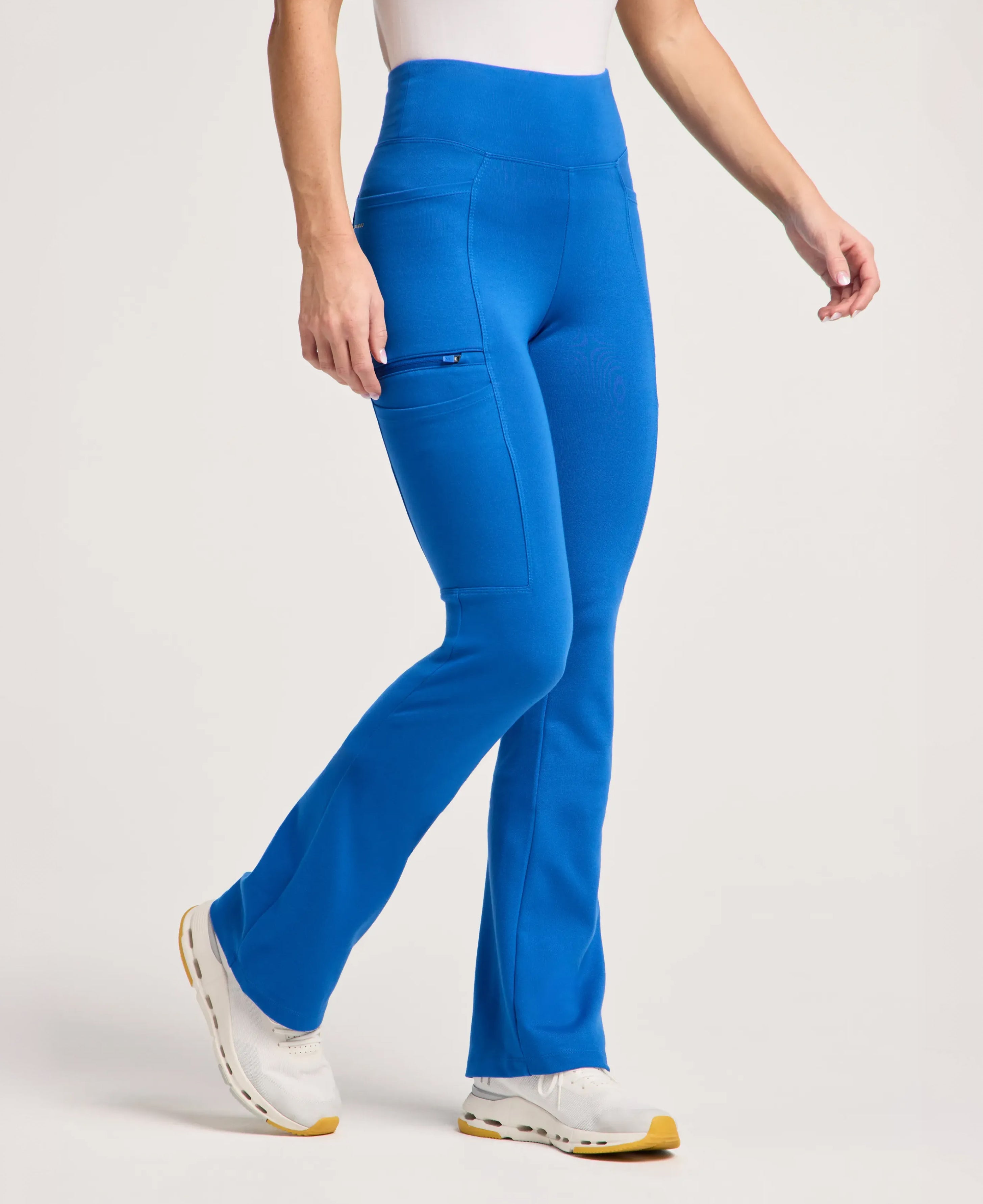 Jaanuu Perri Yoga Scrub Pant in Royal Blue, product photo 4 of 6