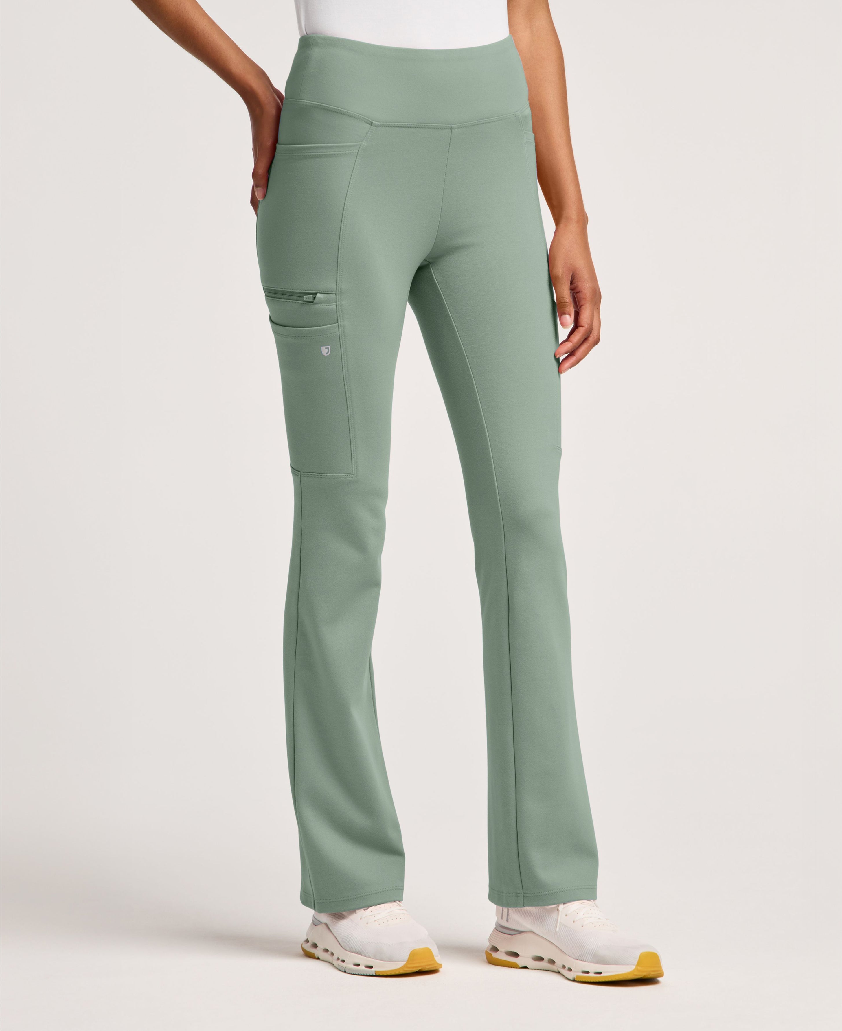 Perri Yoga Scrub Pant - Sage