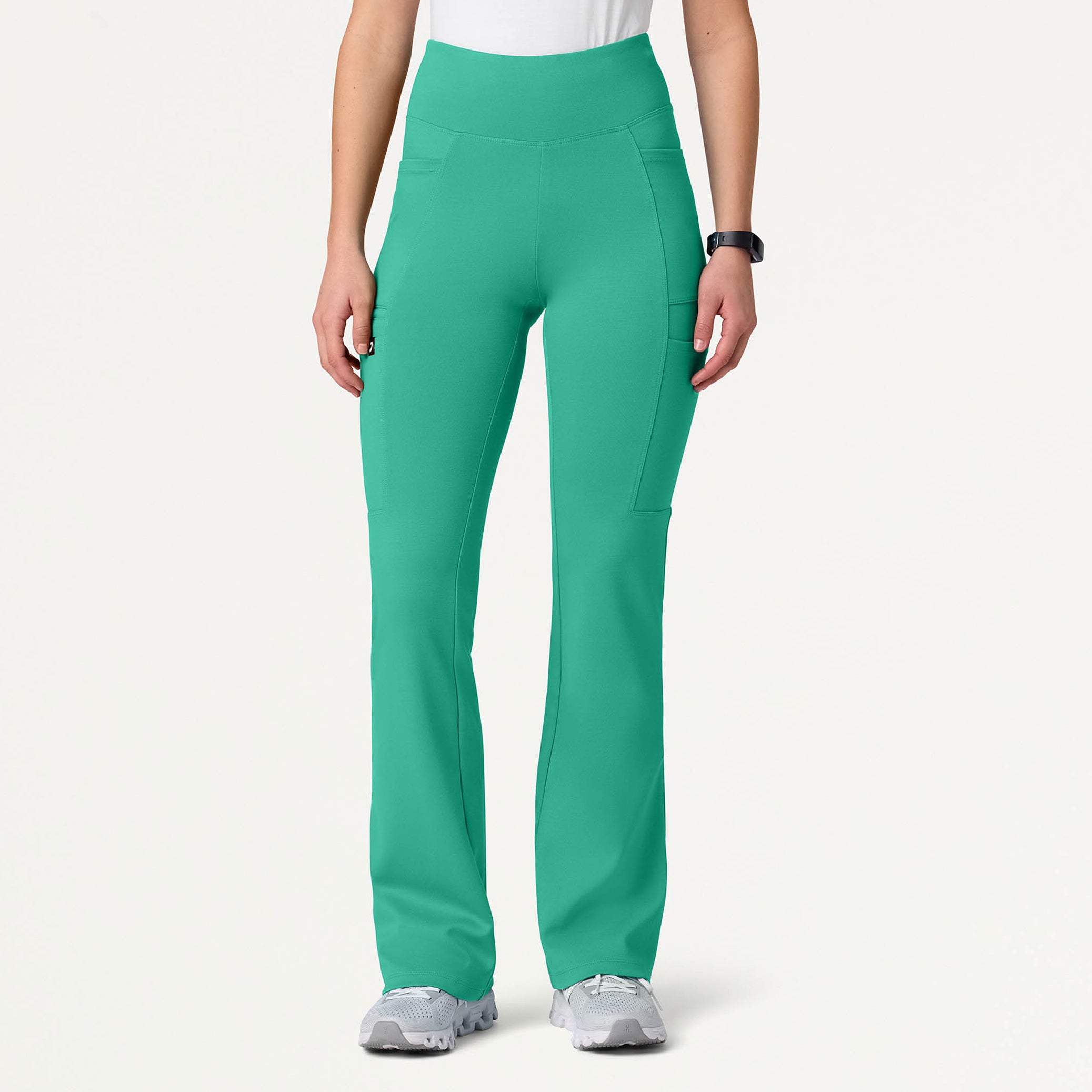 Perri ULTRAsoft Yoga Scrub Pant - Surgical Green