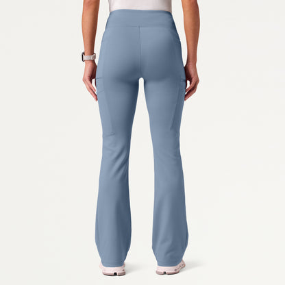 Perri UltraSOFT Yoga Scrub Pant - Storm Blue