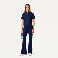 Lina ULTRAsoft Yoga Flare Scrub Pant - Midnight Navy