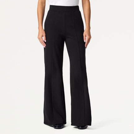Josie Wide-Leg Scrub Pant - Black