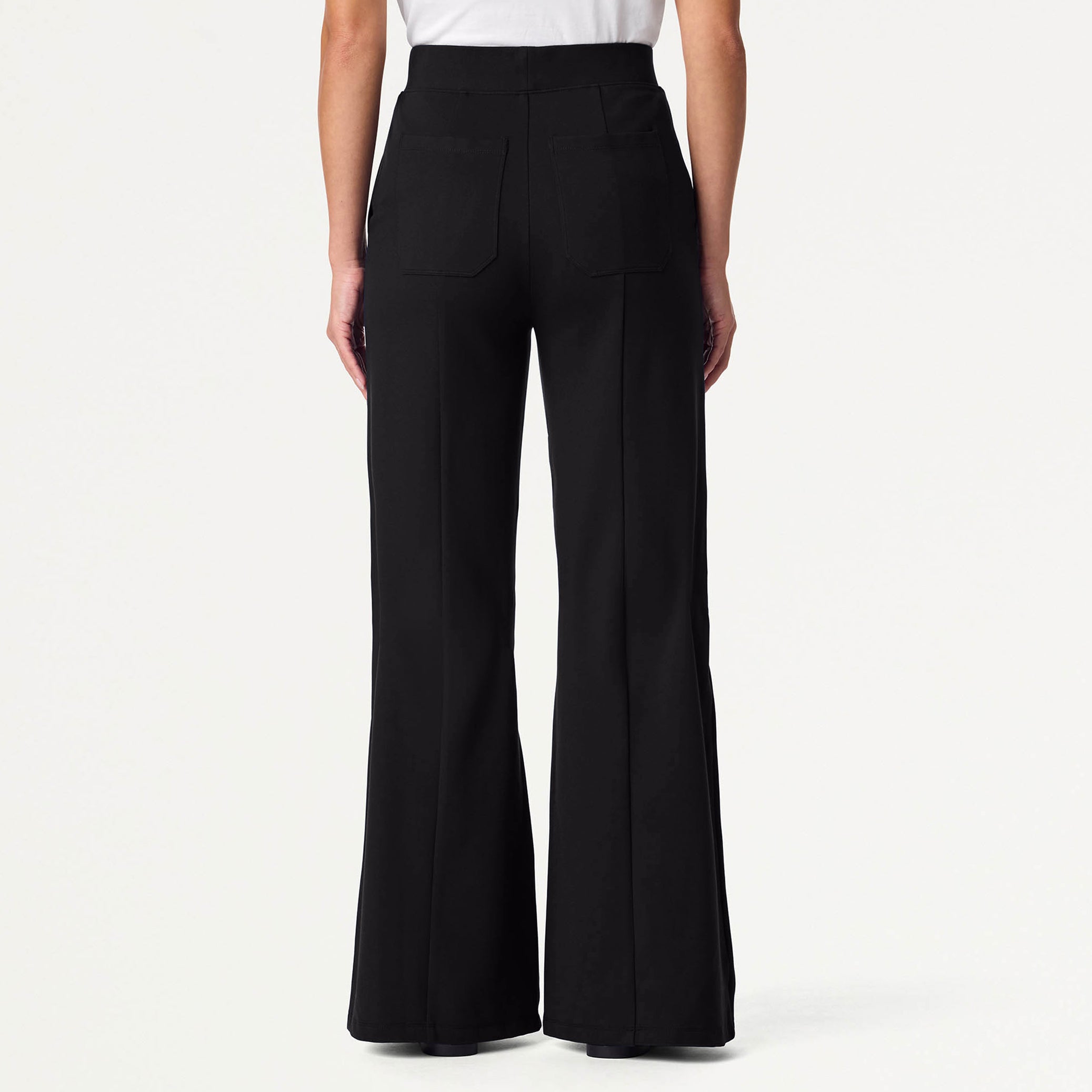 Josie Wide-Leg UltraSOFT™ Scrub Pant - Black – JAANUU