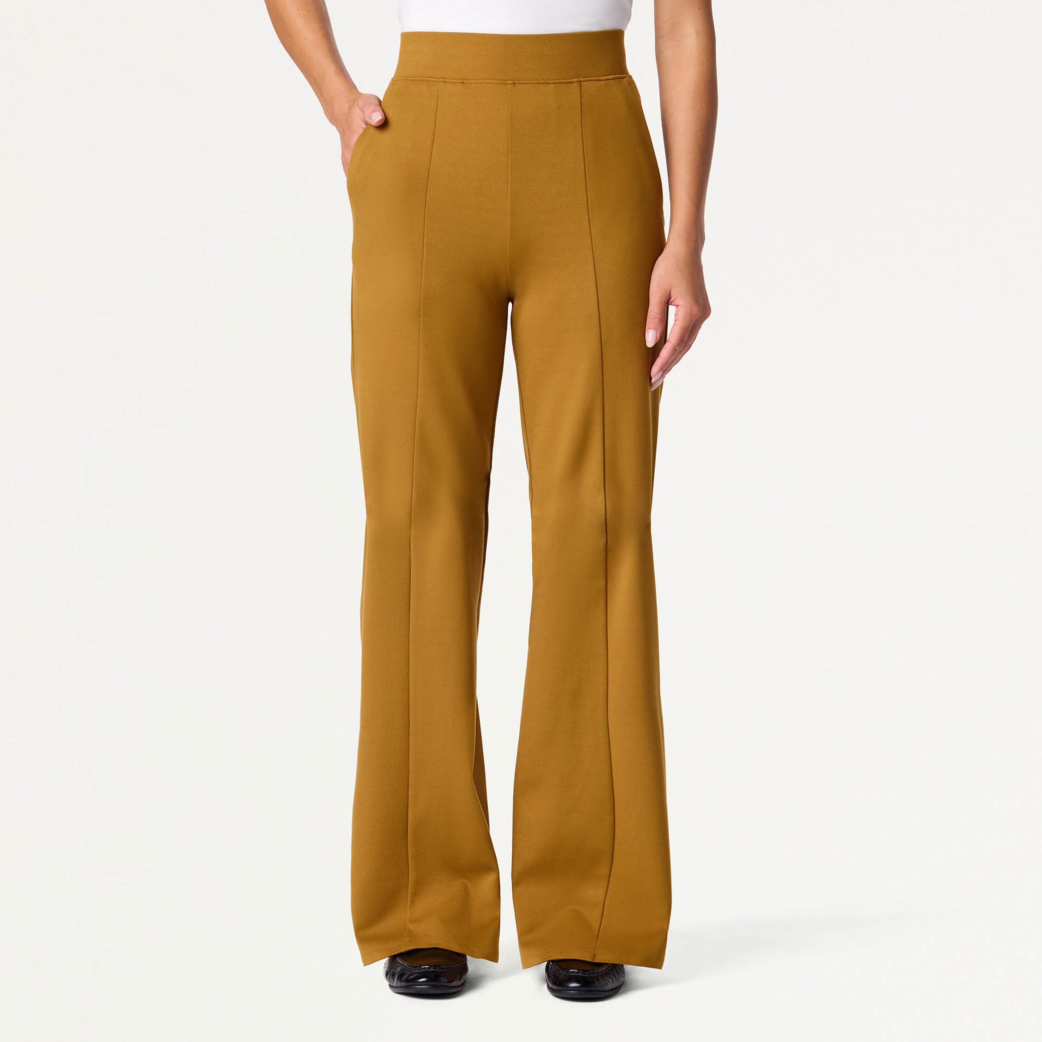 Josie Wide-Leg UltraSOFT™ Scrub Pant - Cider