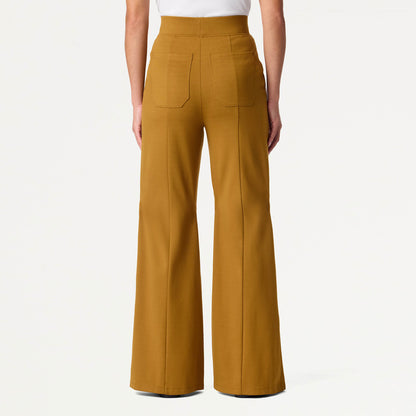 Josie Wide-Leg UltraSOFT™ Scrub Pant - Cider