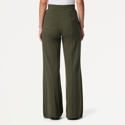 Josie Wide-Leg UltraSOFT™ Scrub Pant - Deep Olive