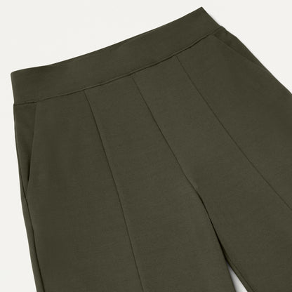 Josie Wide-Leg UltraSOFT™ Scrub Pant - Deep Olive