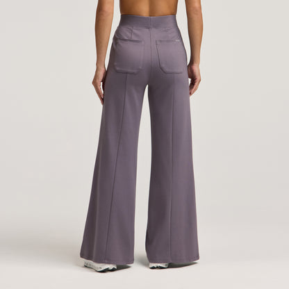 Josie Wide-Leg Scrub Pant - Titanium