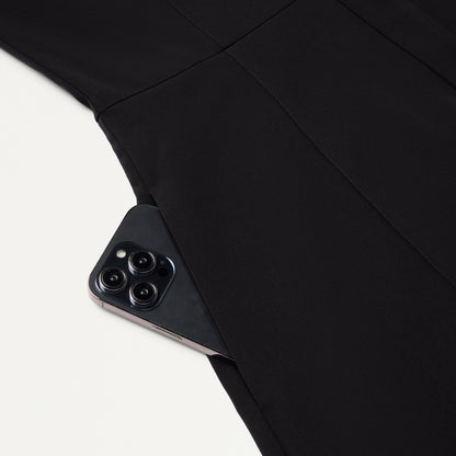 The Scrub Dress - Black