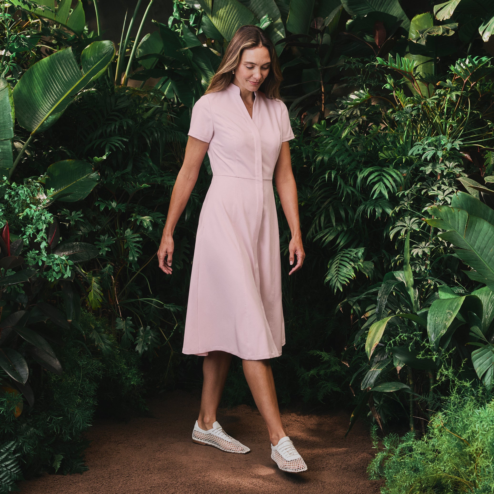 The Scrub Dress - Rose Quartz