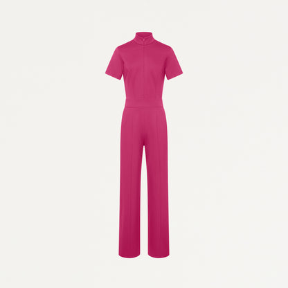 The Scrub Jumpsuit - Wild Berry