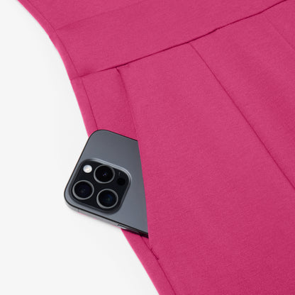 The Scrub Jumpsuit - Wild Berry