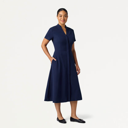 The Scrub Dress - Midnight Navy