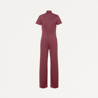 The Scrub Jumpsuit - Rosewood