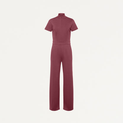 The Scrub Jumpsuit - Rosewood