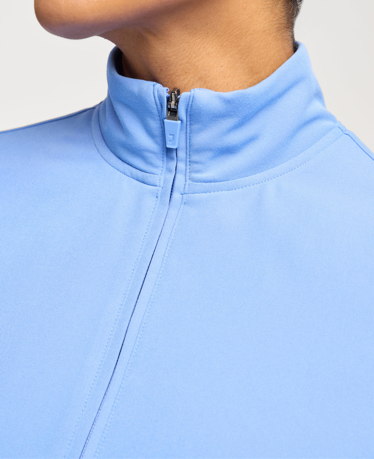 Jaanuu Ceri 6-Pocket Scrub Jacket in Ceil Blue, product photo 2 of 6