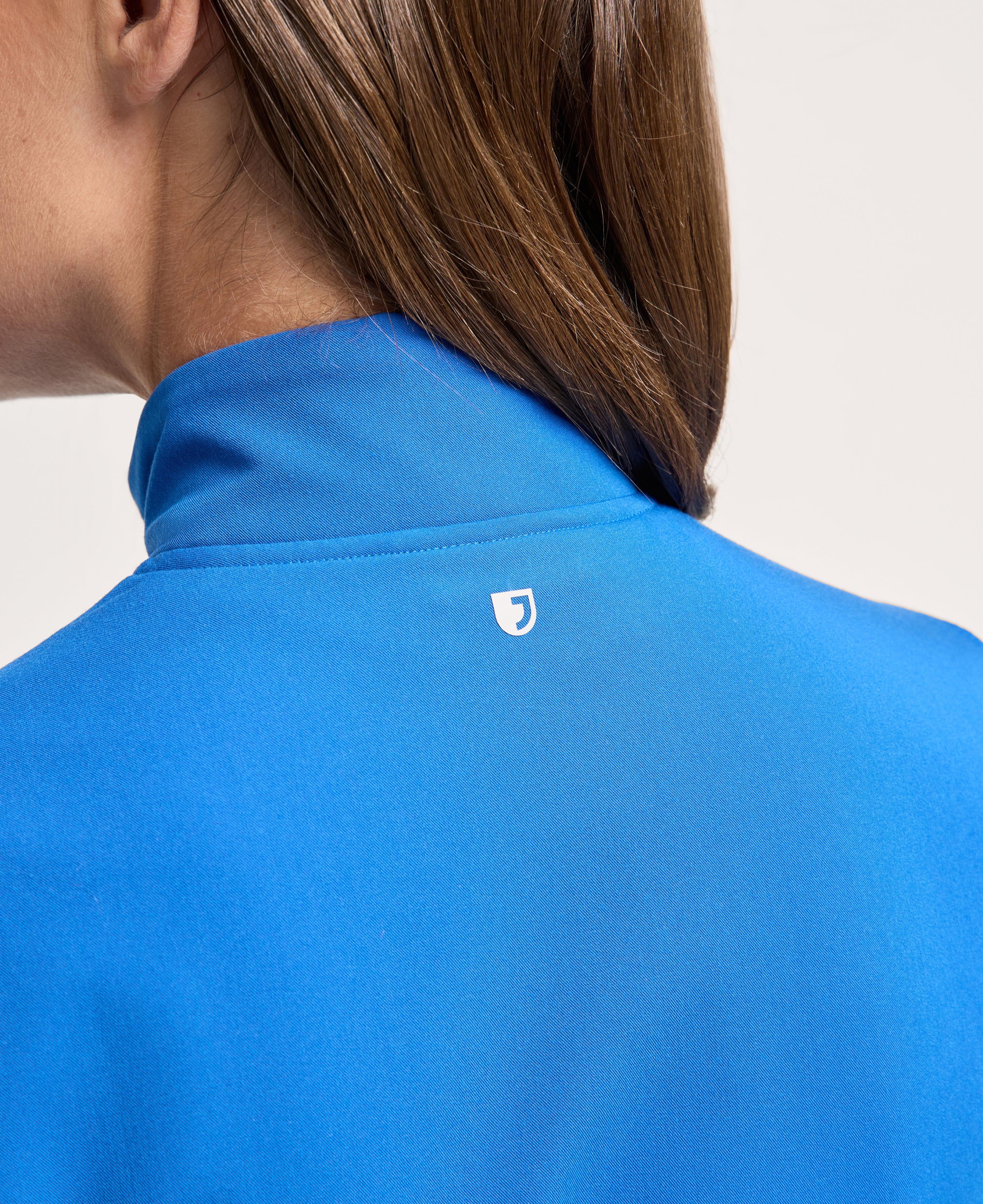 Jaanuu Ceri 6-Pocket Scrub Jacket in Royal Blue, product photo 6 of 6