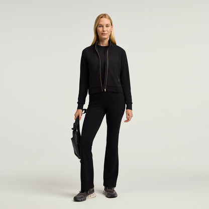 Kya UltraSOFT™ Jacket - Black + Gold Zip