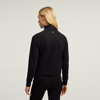 Kya UltraSOFT™ Jacket - Black + Gold Zip