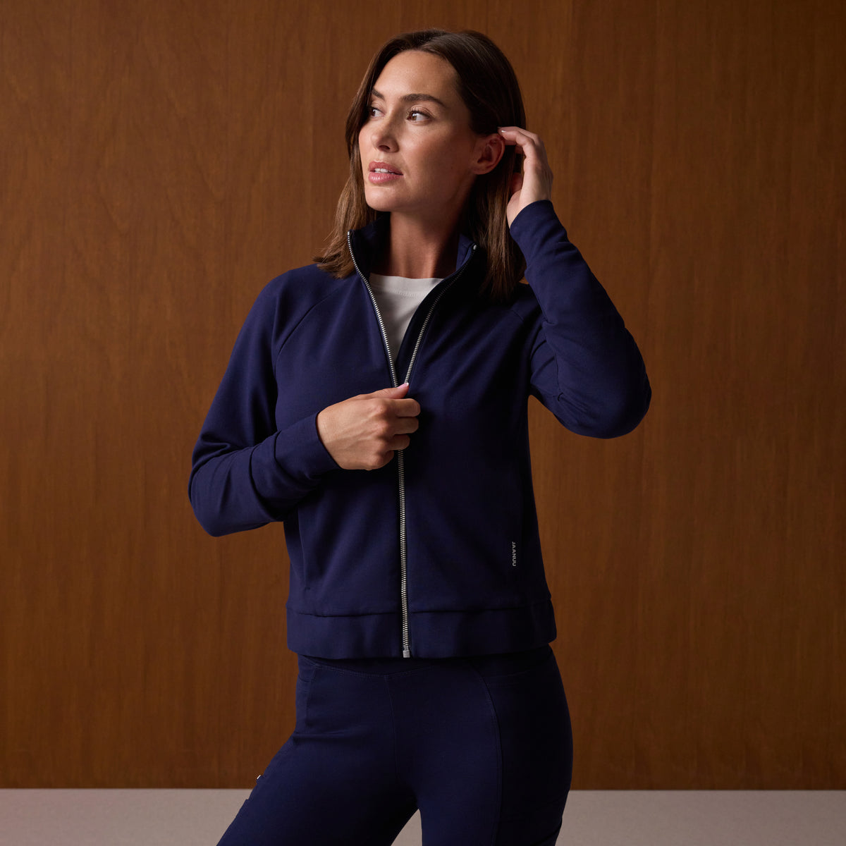 Kya UltraSOFT™ Jacket - Midnight Navy + Silver Zip